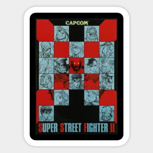 Super Street Fighter 2 turbo Sticker